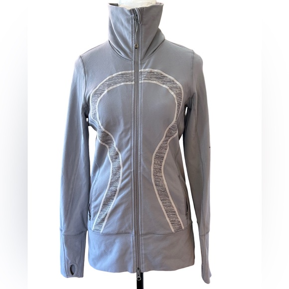 lululemon athletica Jackets & Blazers - Lululemon Define Jacket Grey Full Zip Thumbholes - Size 6